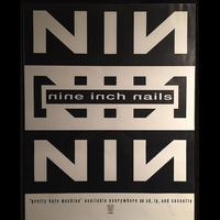 Pretty Hate Machine Promotional Poster  (with no TVT Address)