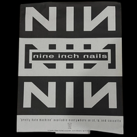 Pretty Hate Machine Promotional Poster (with TVT Address)