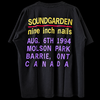 1994-08-06: Soundgarden x NIN Molson Park T-Shirt - view 3