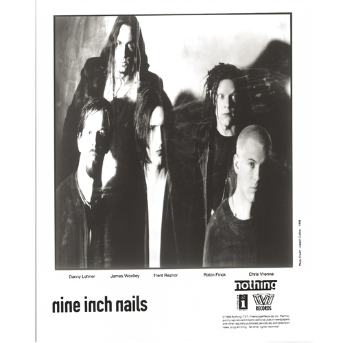 1994 - The Downward Spiral Era Press Photo
