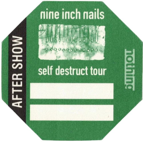 Self-Destruct Tour - After Show Green Octagon Pass