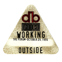 Dissonance Tour - Working Triangle Pass