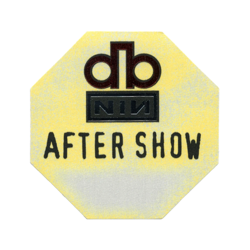 Dissonance Tour - After Show Yellow Octagon Pass