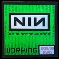 Wave Goodbye 2009 Green Working Pass