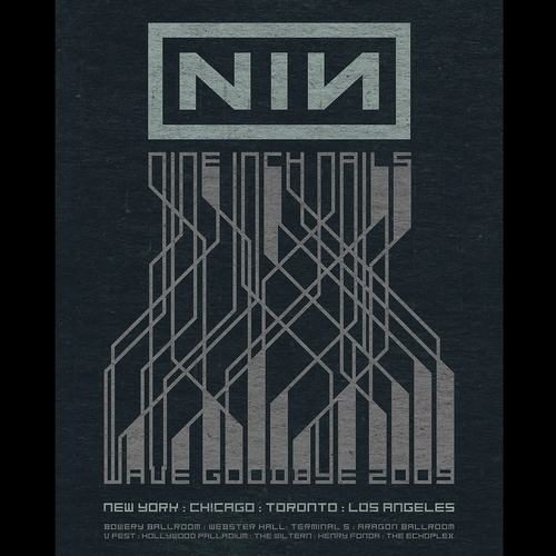 2009 Wave Goodbye Tour Poster