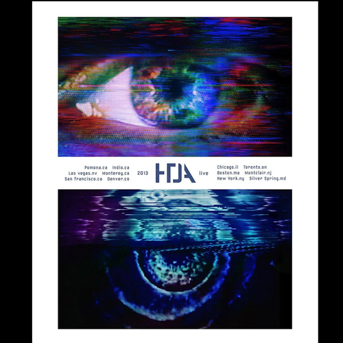 How To Destroy Angels 2013 Tour Poster