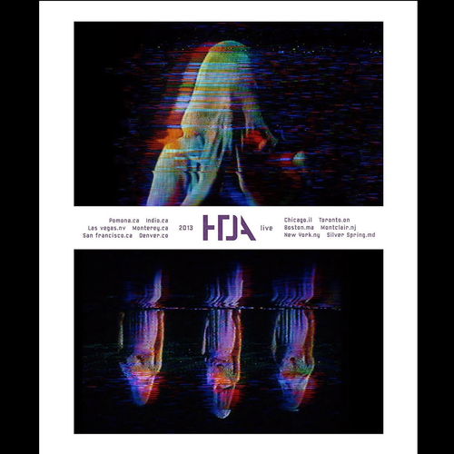 How To Destroy Angels 2013 Tour Poster