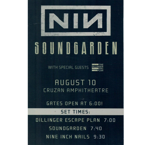 2014-08-10 - NIN 2014 Tour - West Palm Beach, FL