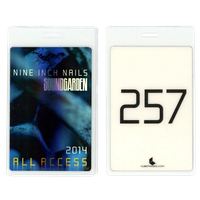 2014 NIN - Soundgarden All Access Tour Pass