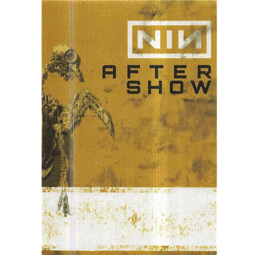 2014 Tour - After Show Green Rectangle Pass