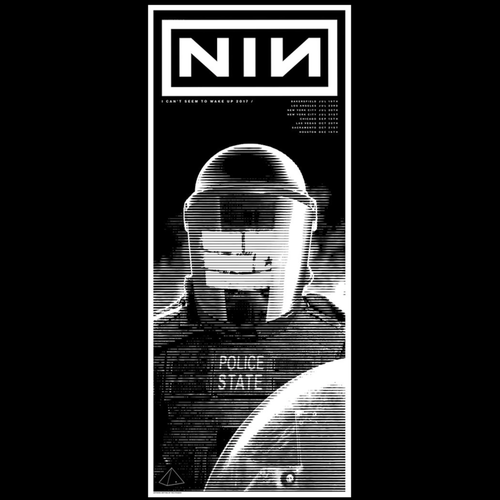 2017 I Can't Seem To Wake Up Tour Poster