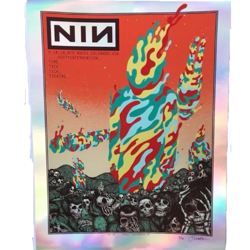 2018-09-18: Morrison, CO Red Rock Amphitheater (Foil Variant)