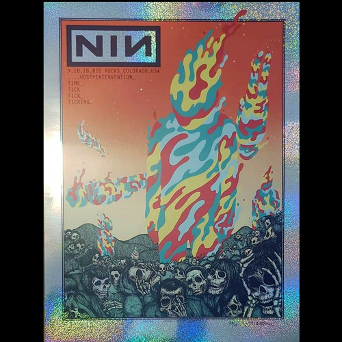 2018-09-18: Morrison, CO Red Rock Amphitheater (Sparkle Foil Variant)