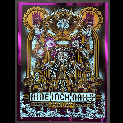 2018-10-13: New York, NY, Radio City Music Hall (Purple Foil Variant)