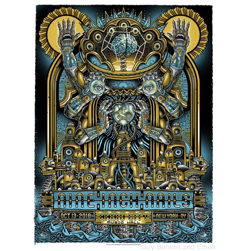 2018-10-13: New York, NY, Radio City Music Hall (Foil Variant)