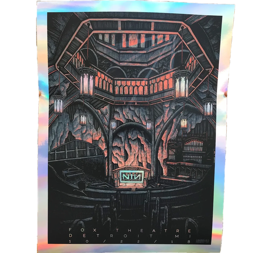 2018-10-22: Detroit, MI, Fox Theatre (Foil Variant)
