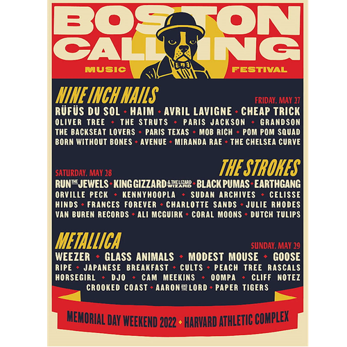 2022-05-27-28: Boston, MA, Boston Calling Festival