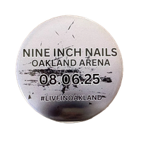2025-08-06 - Oakland Arena Peel It Back Tour Button