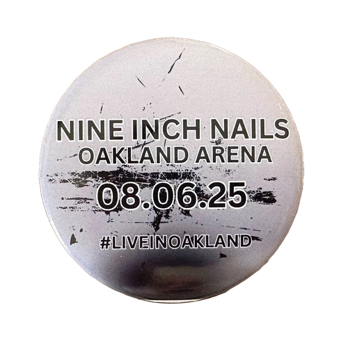 2025-08-06 - Oakland Arena Peel It Back Tour Button