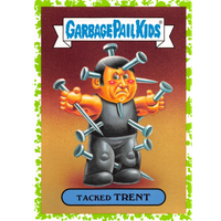 Garbage Pail Kids - 4b - Tacked Trent - Battle of the Bands (Green)