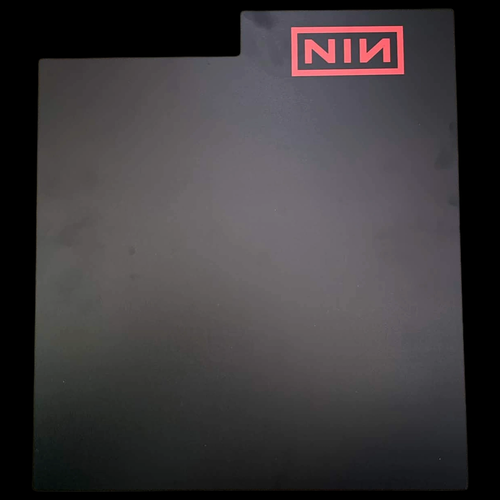 Red NIN Logo Record Divider Card