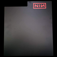 Red NIN Logo Record Divider Card