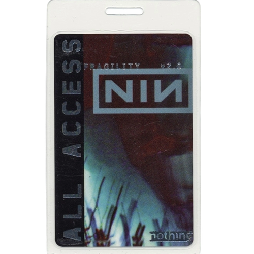 Fragility 2.0 Tour - All Access Laminate Pass