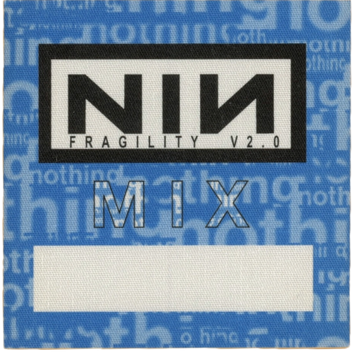 Fragility 2.0 Tour - Mix Blue Square Pass