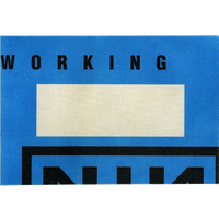 Fragility Tour - Working Blue Rectangle Pass