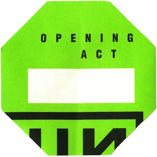 Fragility Tour - Opening Act Green Octagon Pass