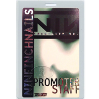 Fragility 2.0 Tour - Promoter Staff Laminate Pass