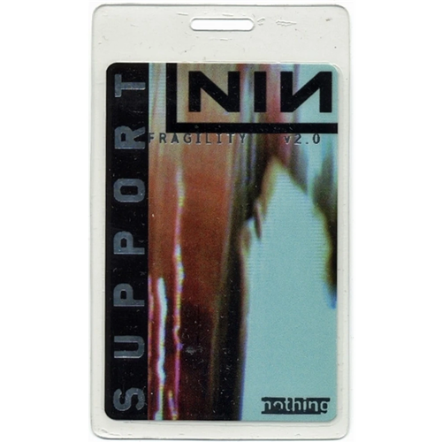 Fragility 2.0 Tour - Support Laminate Pass