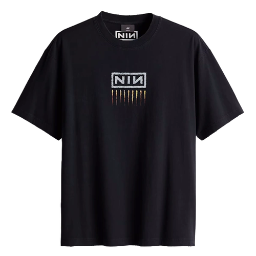 H&M NIN TDS "Teeth and Salt" Loose Fitted T-Shirt