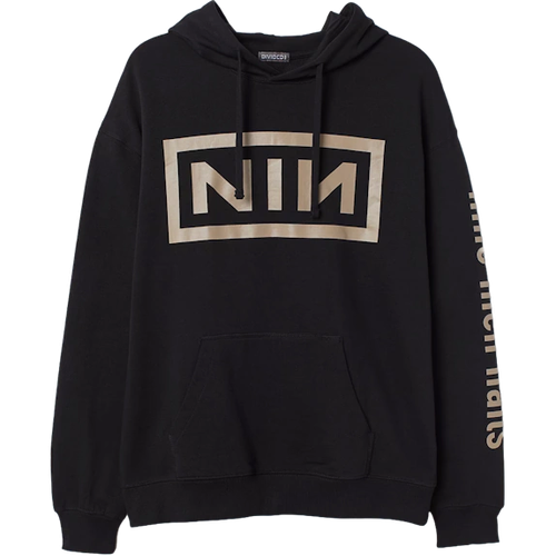 H&M NIN Logo Printed Hoodie