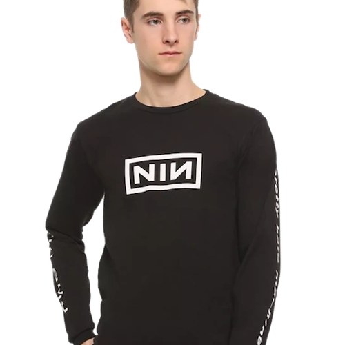 Hot Topic NIN Pretty Hate Machine Long-Sleeve T-Shirt