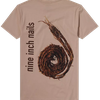 Hot Topic Nine Inch Nails The Downward Spiral Tan Relaxed Fit Girls T-Shirt - view 2