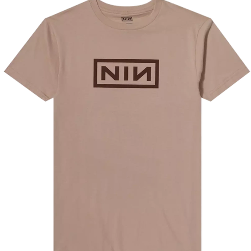 Hot Topic Nine Inch Nails The Downward Spiral Tan Relaxed Fit Girls T-Shirt