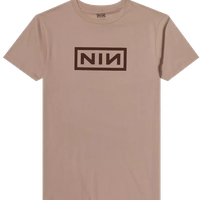 Hot Topic Nine Inch Nails The Downward Spiral Tan Relaxed Fit Girls T-Shirt