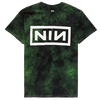 Hot Topic Nine Inch Nails Green Tie-Dye Boyfriend Fit Girls T-Shirt - view 1