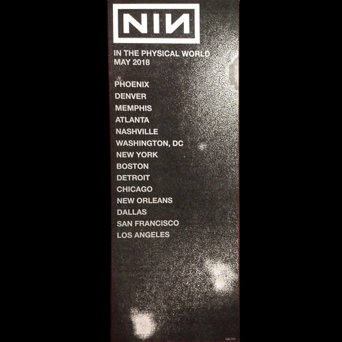 .2018 In The Physical World Pre-Sale Poster