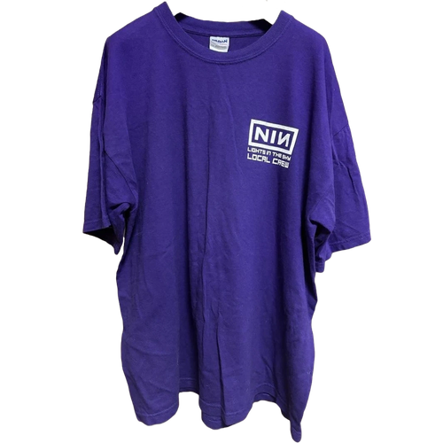 2008 Lights in the Sky Tour Crew Blue T-Shirt