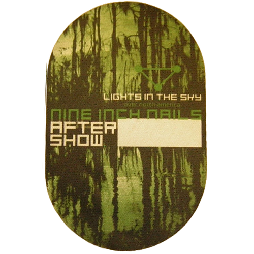 Lights in the Sky Tour - After Show Oval Green Pass