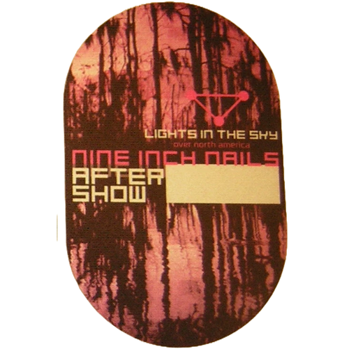 Lights in the Sky Tour - After Show Oval Red Pass