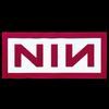 NIN Logo Sticker - Red with Clear Background (LITS Tour) - view 1