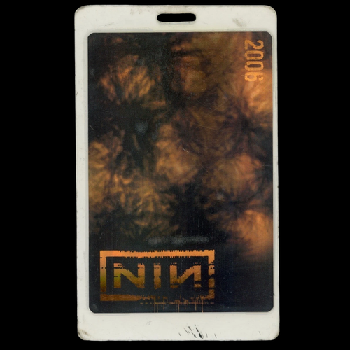 Live: With Teeth 2006 - Winter Tour All Access Laminate Pass