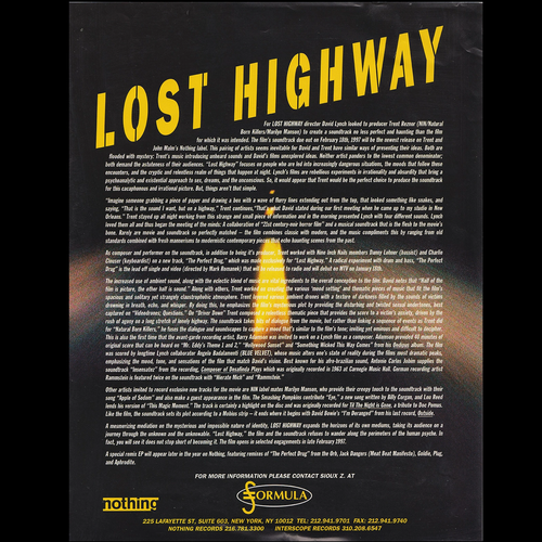 Halo 11.1 - Lost Highway Press Release