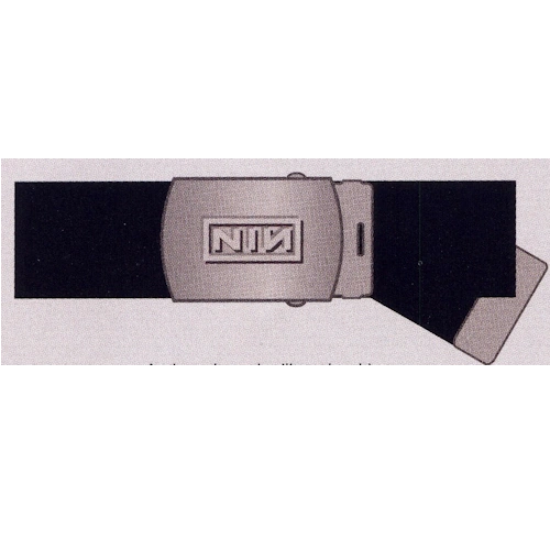 NIN Brushed Logo Belt