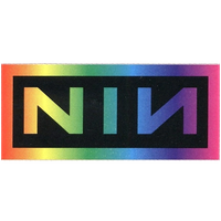 NIN Logo - Holographic Sticker