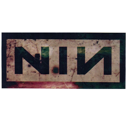 NIN Logo - Distressed