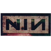 NIN Logo - Distressed